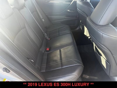 2019 Lexus ES 300h ES 300h Luxury