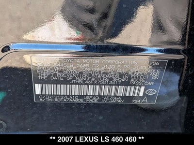 2007 Lexus LS 460 460