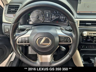 2016 Lexus GS 350 350