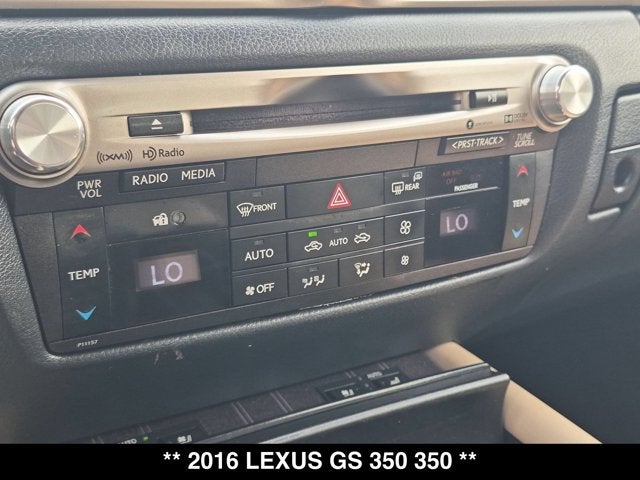 2016 Lexus GS 350 350