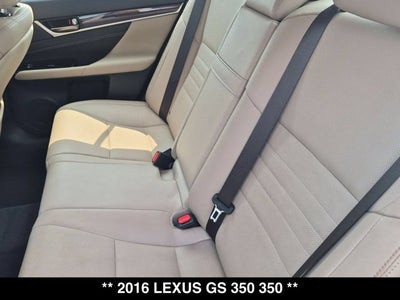 2016 Lexus GS 350 350