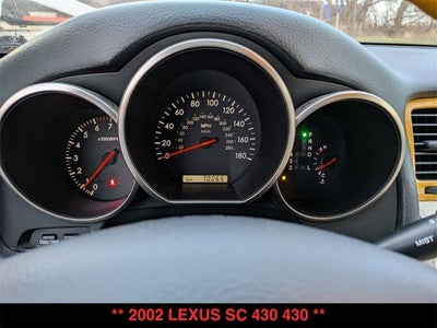 2002 Lexus SC 430 430