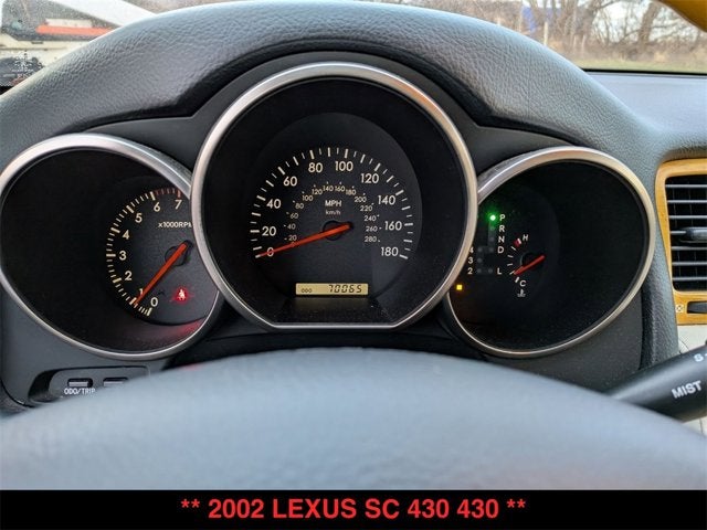2002 Lexus SC 430 430