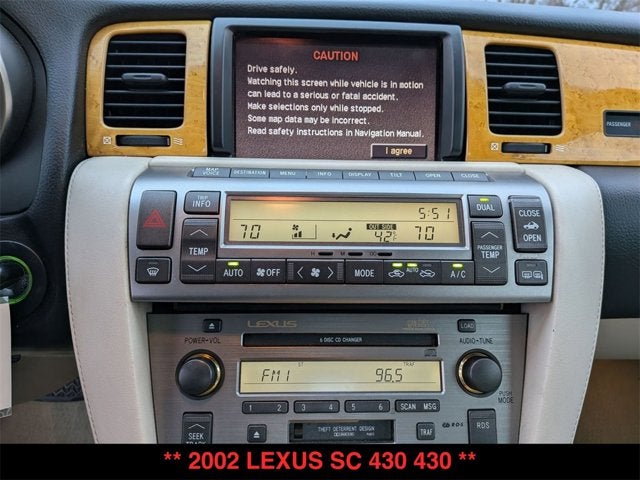2002 Lexus SC 430 430