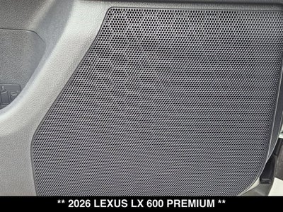 2026 Lexus LX 600 LX 600 Premium