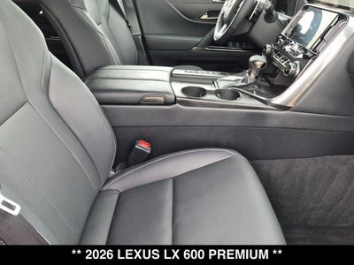 2026 Lexus LX 600 LX 600 Premium