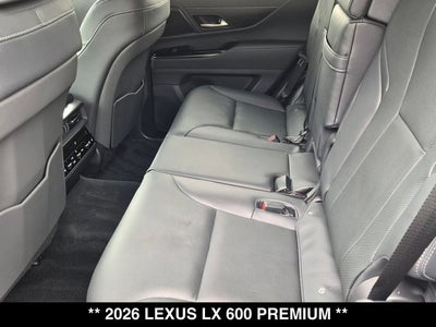 2026 Lexus LX 600 LX 600 Premium