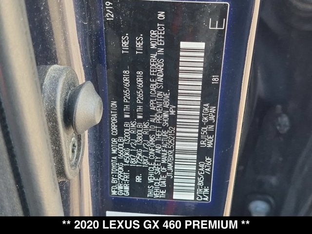 2020 Lexus GX 460 GX 460 Premium