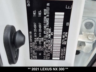 2021 Lexus NX 300 NX 300
