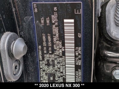 2020 Lexus NX 300 NX 300