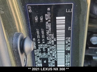 2021 Lexus NX 300 NX 300
