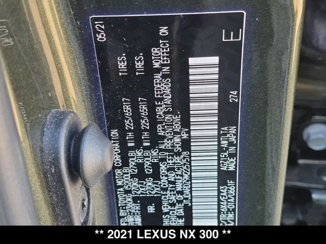 2021 Lexus NX 300 NX 300