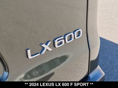 2024 Lexus LX 600 LX 600 F SPORT