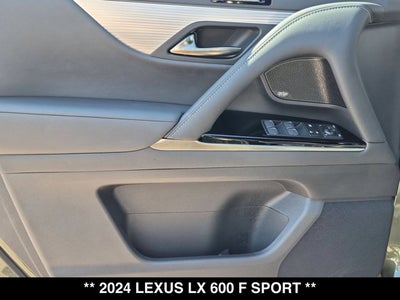 2024 Lexus LX 600 LX 600 F SPORT