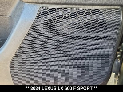 2024 Lexus LX 600 LX 600 F SPORT