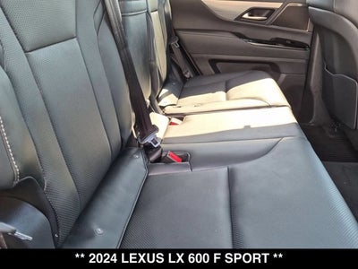 2024 Lexus LX 600 LX 600 F SPORT