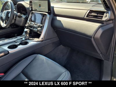 2024 Lexus LX 600 LX 600 F SPORT