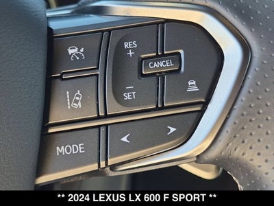 2024 Lexus LX 600 LX 600 F SPORT
