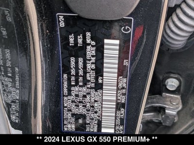 2024 Lexus GX 550 GX 550 Premium+