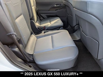 2025 Lexus GX 550 GX 550 Luxury+