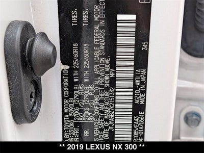 2019 Lexus NX 300 NX 300