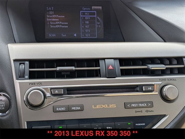 2013 Lexus RX 350 350