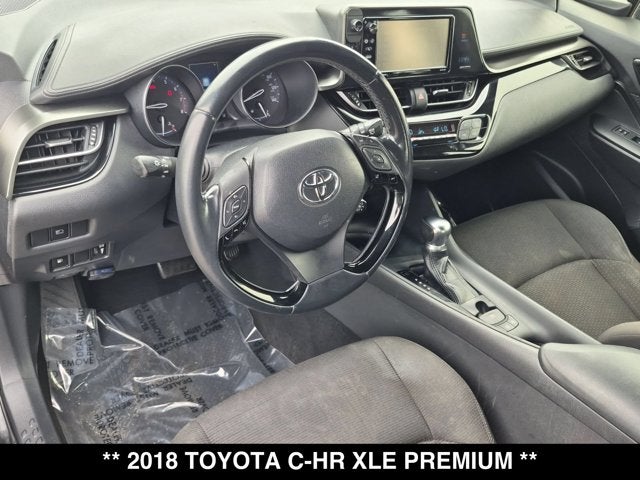 Used 2018 Toyota C-HR XLE with VIN JTNKHMBX6J1011112 for sale in Okemos, MI