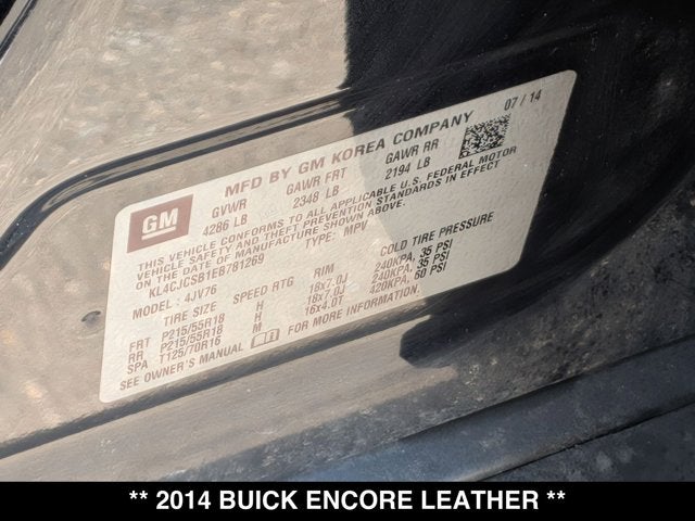2014 Buick Encore Leather