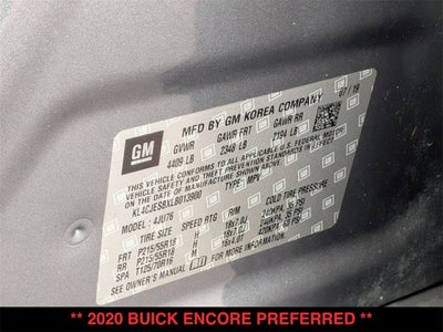 2020 Buick Encore Preferred