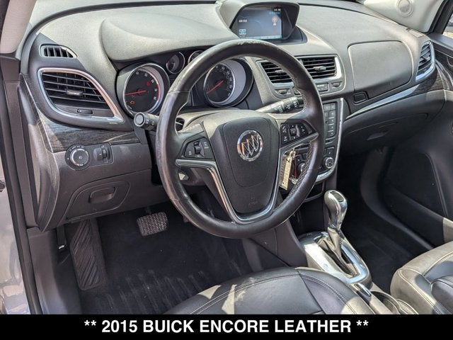 Used 2015 Buick Encore Leather with VIN KL4CJGSB2FB161345 for sale in Okemos, MI