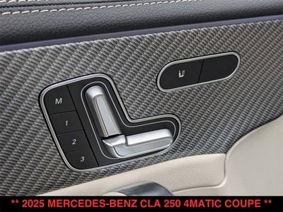 2025 Mercedes-Benz CLA 250 CLA 250 4MATIC® Coupe