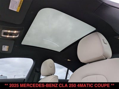 2025 Mercedes-Benz CLA 250 CLA 250 4MATIC® Coupe