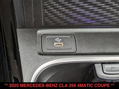 2025 Mercedes-Benz CLA 250 CLA 250 4MATIC® Coupe