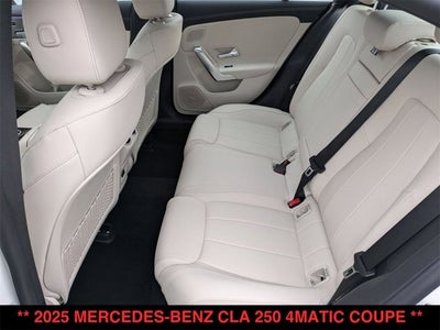2025 Mercedes-Benz CLA 250 CLA 250 4MATIC® Coupe