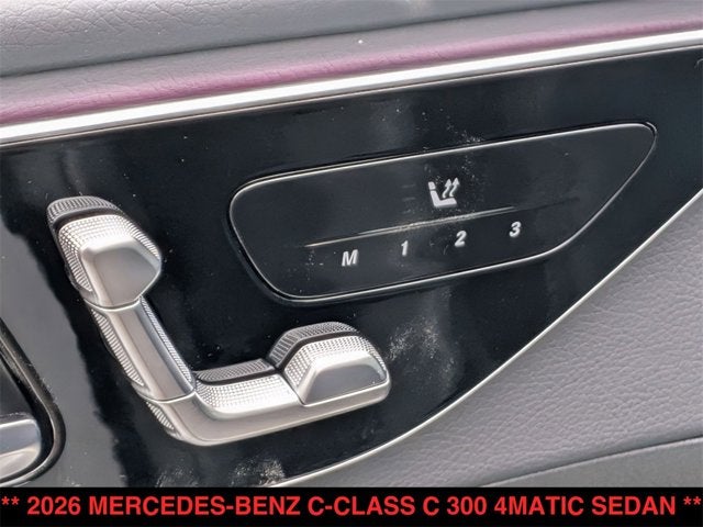 2026 Mercedes-Benz C 300 C 300 4MATIC® Sedan