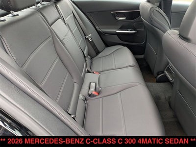 2026 Mercedes-Benz C 300 C 300 4MATIC® Sedan