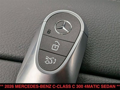 2026 Mercedes-Benz C 300 C 300 4MATIC® Sedan