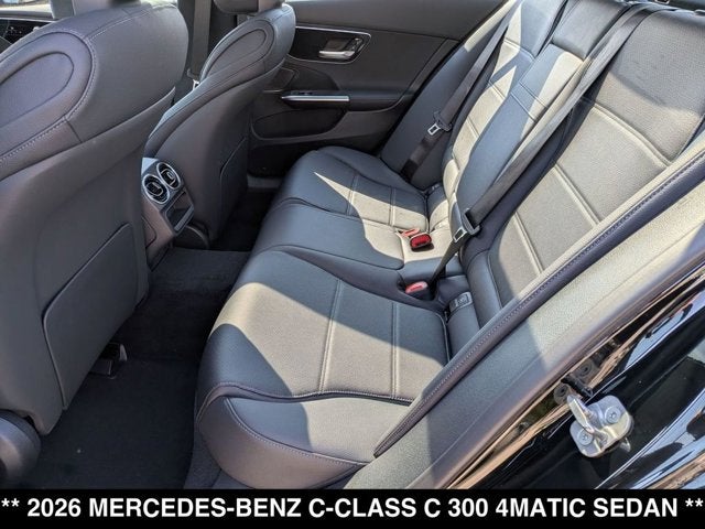 2026 Mercedes-Benz C 300 C 300 4MATIC® Sedan