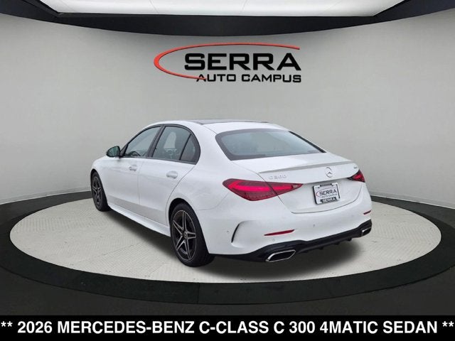 2026 Mercedes-Benz C 300 C 300 4MATIC® Sedan