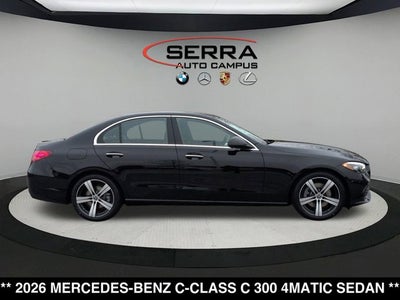 2026 Mercedes-Benz C 300 C 300 4MATIC® Sedan