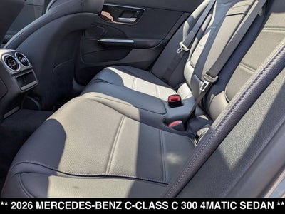 2026 Mercedes-Benz C 300 C 300 4MATIC® Sedan