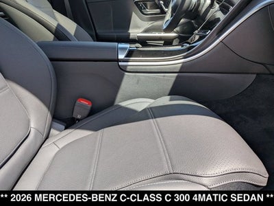 2026 Mercedes-Benz C 300 C 300 4MATIC® Sedan