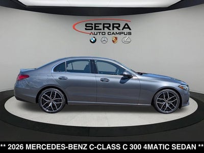 2026 Mercedes-Benz C 300 C 300 4MATIC® Sedan
