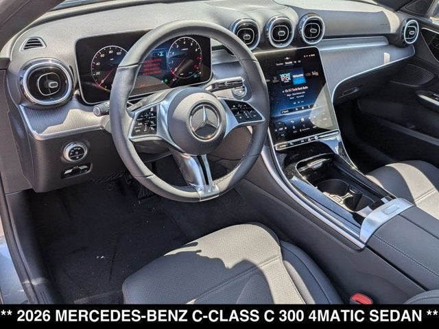 2026 Mercedes-Benz C 300 C 300 4MATIC® Sedan