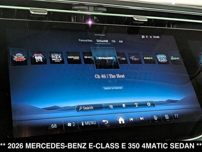 2026 Mercedes-Benz E 350 E 350 4MATIC® Sedan