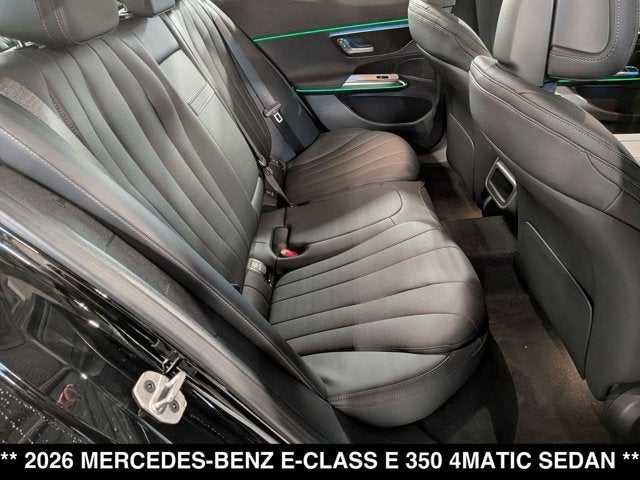 2026 Mercedes-Benz E 350 E 350 4MATIC® Sedan