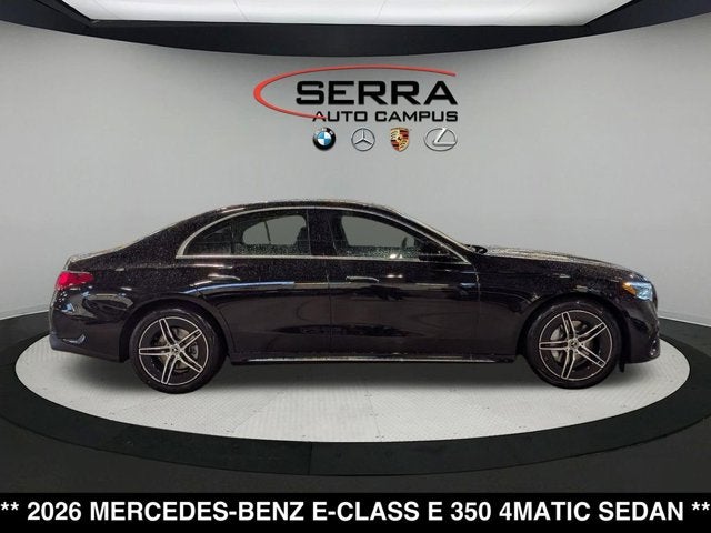 2026 Mercedes-Benz E 350 E 350 4MATIC® Sedan