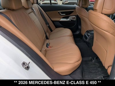 2026 Mercedes-Benz E 450 E 450