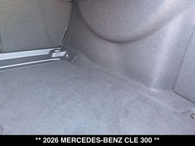 2026 Mercedes-Benz CLE 300 CLE 300