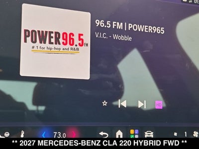 2027 Mercedes-Benz CLA 220 Hybrid CLA 220 Hybrid FWD